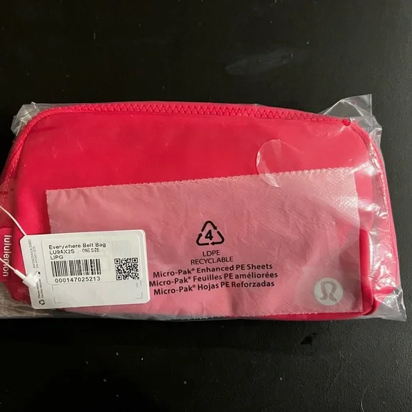 lululemon athletica | Bags | Lululemon Everywhere Belt Bag Lip Gloss Pink  Crossbody Nwt In Orig Plastic | Poshmark